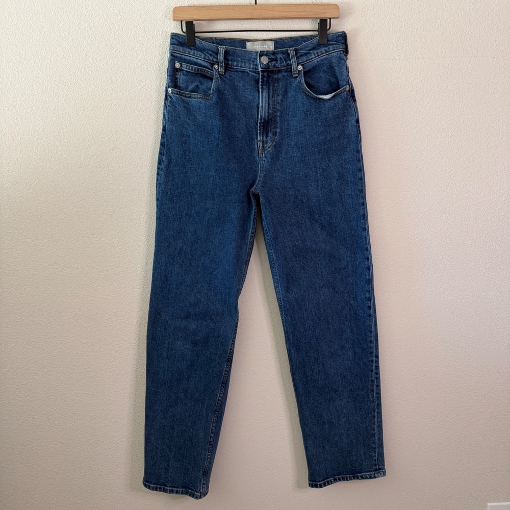 EVERLANE Womens Cotton The Way High Jeans Size 29 Long Minimalist Basic